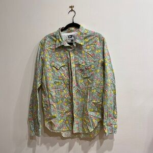 Engineered Garments Floral Western Snap